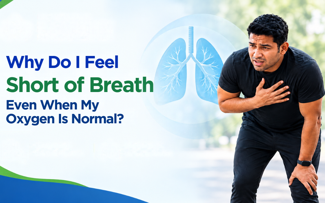 Shortness of Breath With Normal Oxygen: Causes & When to Worry