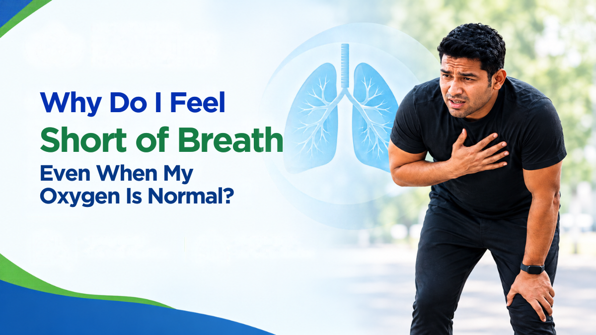 Shortness of Breath With Normal Oxygen: Causes & When to Worry